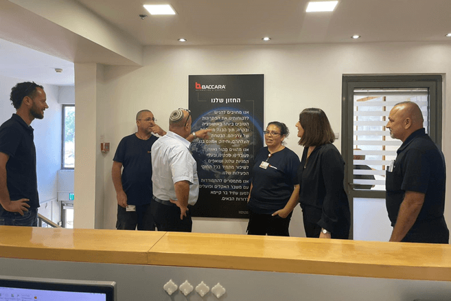 מנכ”ל הסתדרות לאומית נפגש עם ועד בקרה גבע 3